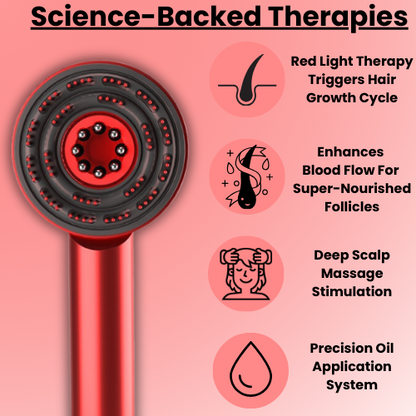 ScalpSZN™ Revive Massager – Red Light Scalp Therapy