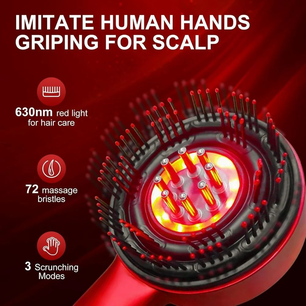 ScalpSZN™ Revive Massager – Red Light Scalp Therapy